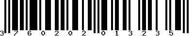 EAN-13 : 3760202013235