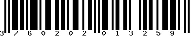EAN-13 : 3760202013259