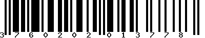 EAN-13 : 3760202013778
