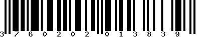 EAN-13 : 3760202013839