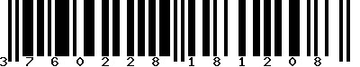 EAN-13 : 3760228181208