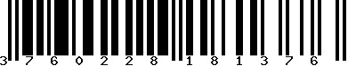 EAN-13 : 3760228181376