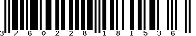 EAN-13 : 3760228181536