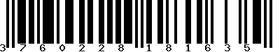 EAN-13 : 3760228181635