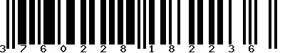EAN-13 : 3760228182236