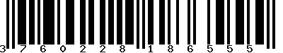 EAN-13 : 3760228186555