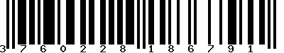 EAN-13 : 3760228186791