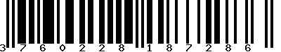 EAN-13 : 3760228187286