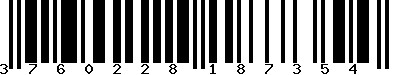 EAN-13 : 3760228187354