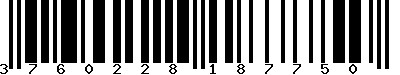 EAN-13 : 3760228187750