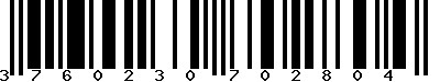 EAN-13 : 3760230702804