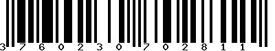 EAN-13 : 3760230702811