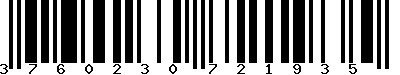 EAN-13 : 3760230721935