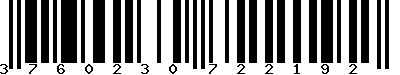 EAN-13 : 3760230722192