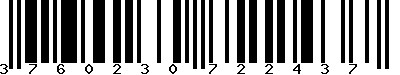 EAN-13 : 3760230722437