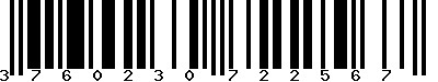 EAN-13 : 3760230722567