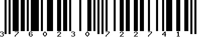 EAN-13 : 3760230722741