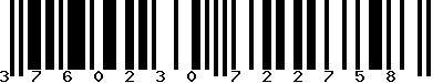 EAN-13 : 3760230722758