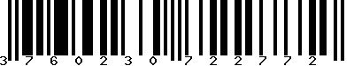 EAN-13 : 3760230722772