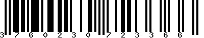EAN-13 : 3760230723366