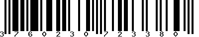 EAN-13 : 3760230723380