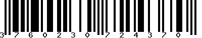 EAN-13 : 3760230724370
