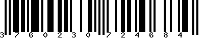 EAN-13 : 3760230724684