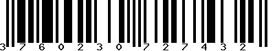 EAN-13 : 3760230727432