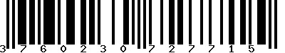EAN-13 : 3760230727715
