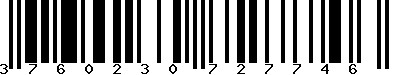 EAN-13 : 3760230727746