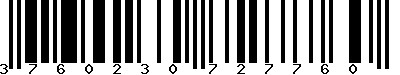 EAN-13 : 3760230727760