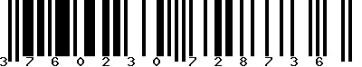 EAN-13 : 3760230728736