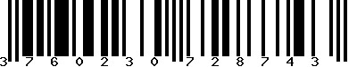 EAN-13 : 3760230728743