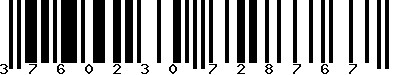 EAN-13 : 3760230728767