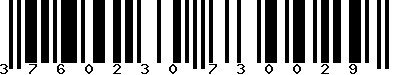 EAN-13 : 3760230730029