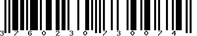 EAN-13 : 3760230730074