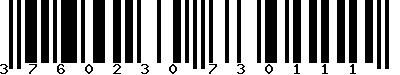 EAN-13 : 3760230730111