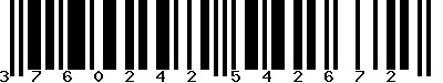 EAN-13 : 3760242542672