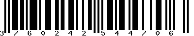 EAN-13 : 3760242544706