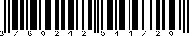 EAN-13 : 3760242544720