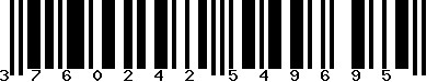 EAN-13 : 3760242549695