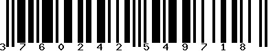 EAN-13 : 3760242549718