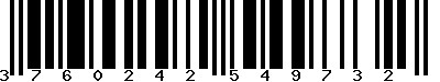 EAN-13 : 3760242549732