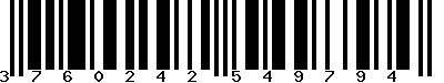 EAN-13 : 3760242549794