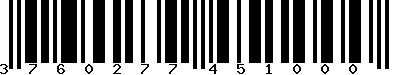 EAN-13 : 3760277451000