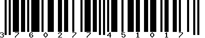 EAN-13 : 3760277451017