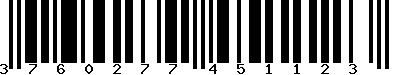 EAN-13 : 3760277451123