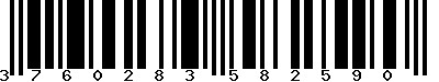 EAN-13 : 3760283582590