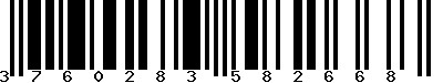 EAN-13 : 3760283582668
