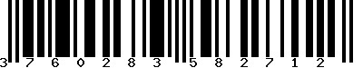 EAN-13 : 3760283582712